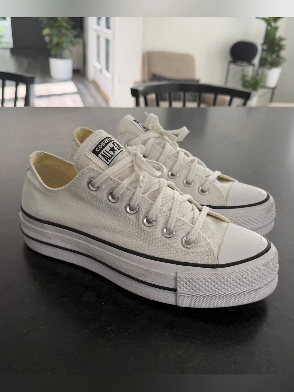 Converse Low Top Platform Chuck All Stars Sneakers